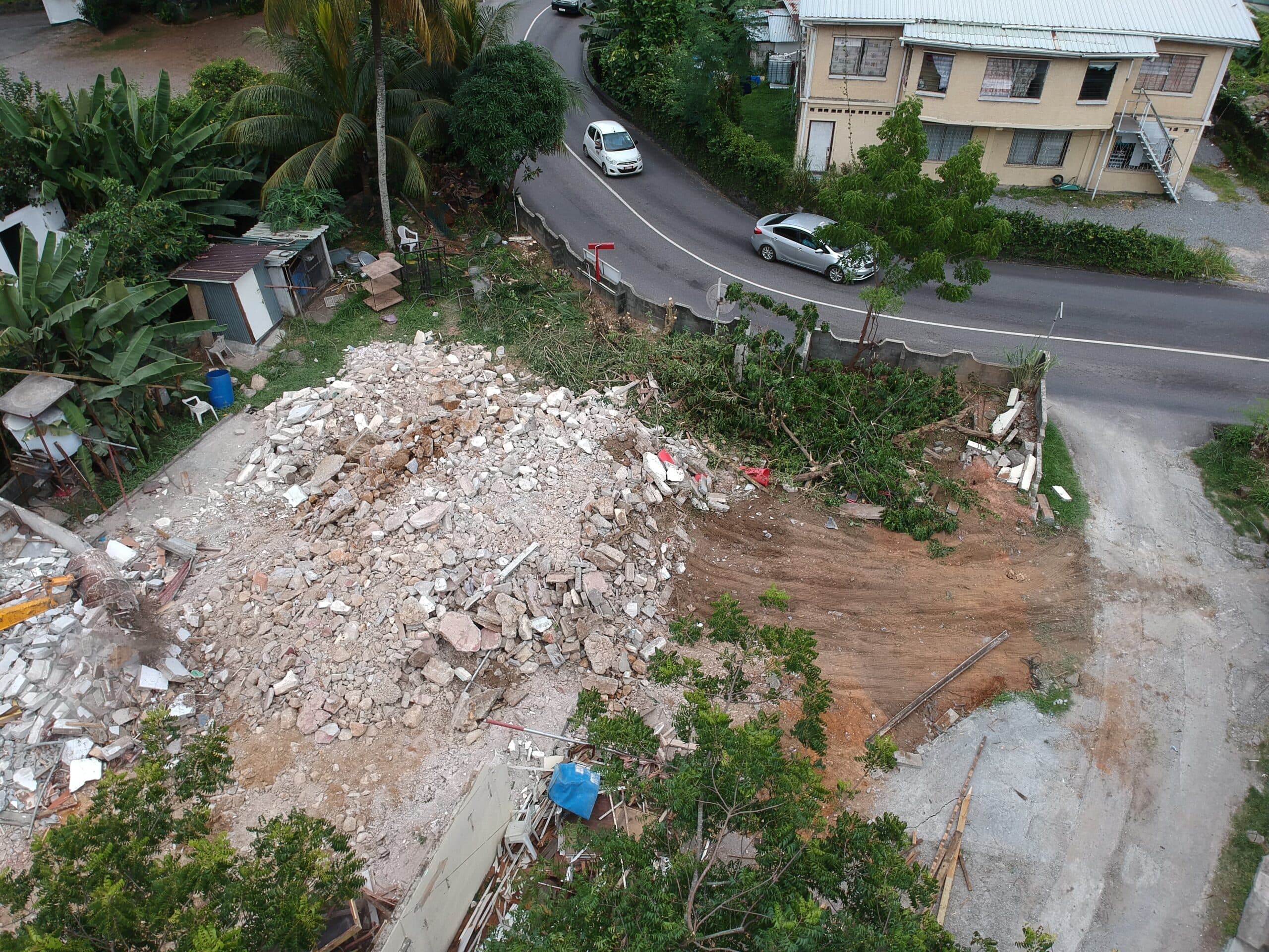 Site clearing and demolition