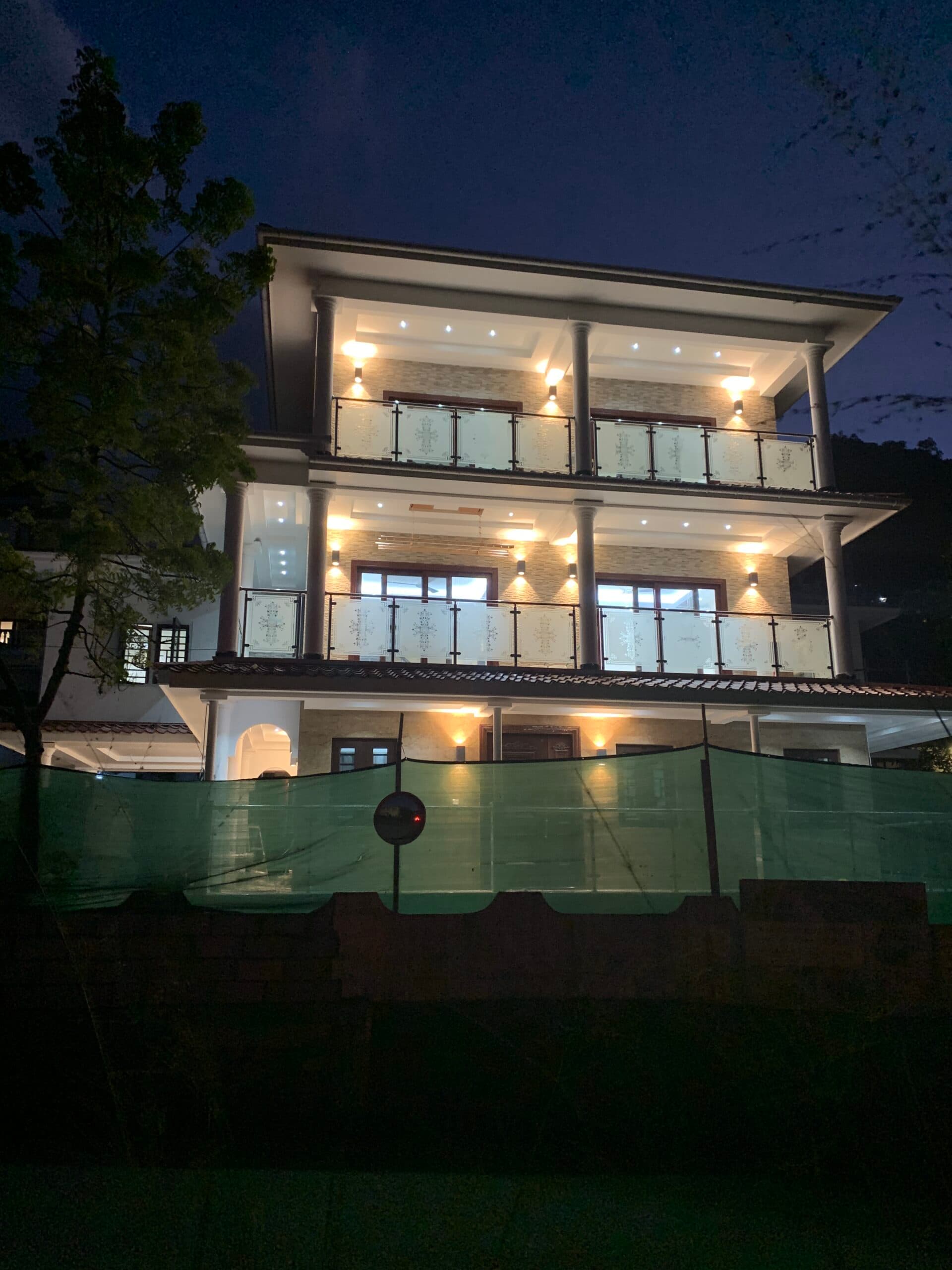 JB Villa — Completed (Night)
