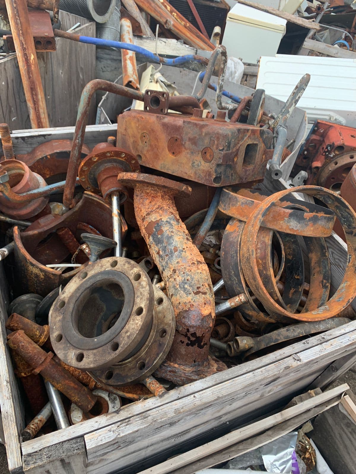 Mixed scrap metals