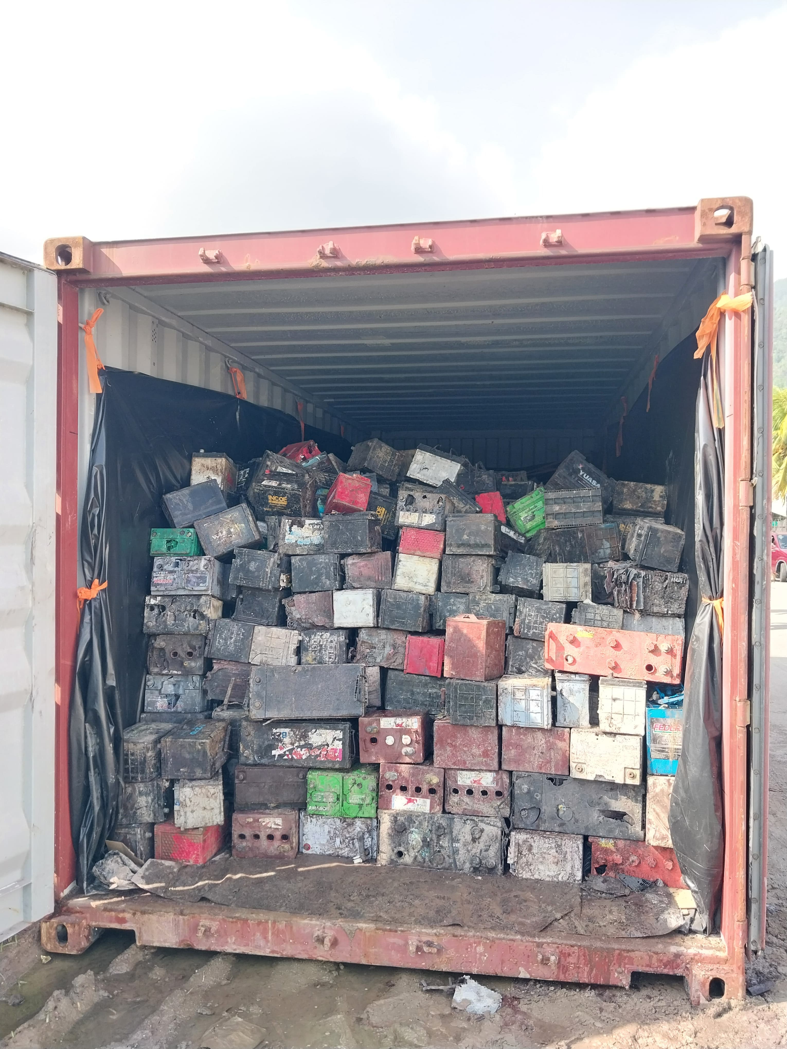 Drained Lead Acid Battery (ISRI: RAINS)